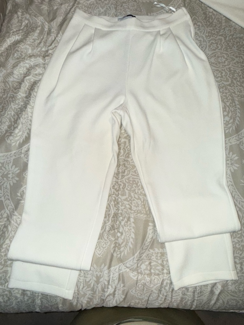 NWT Fashion Nova x Cardi B White Gold Button Blazer & Pants Set – Size Large - Picture 3 of 5